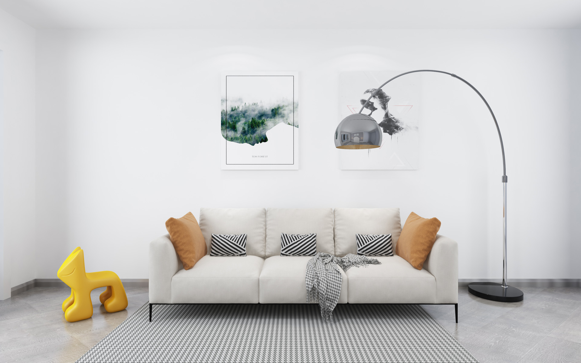 清新简约家居装饰 1920×1200高清桌面壁纸预览与设计灵感